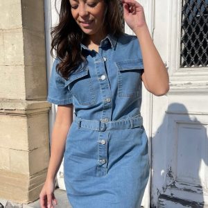 Robe jeans