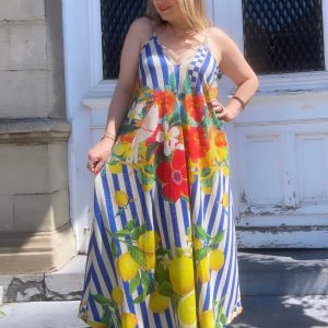 Robe Lurex citron